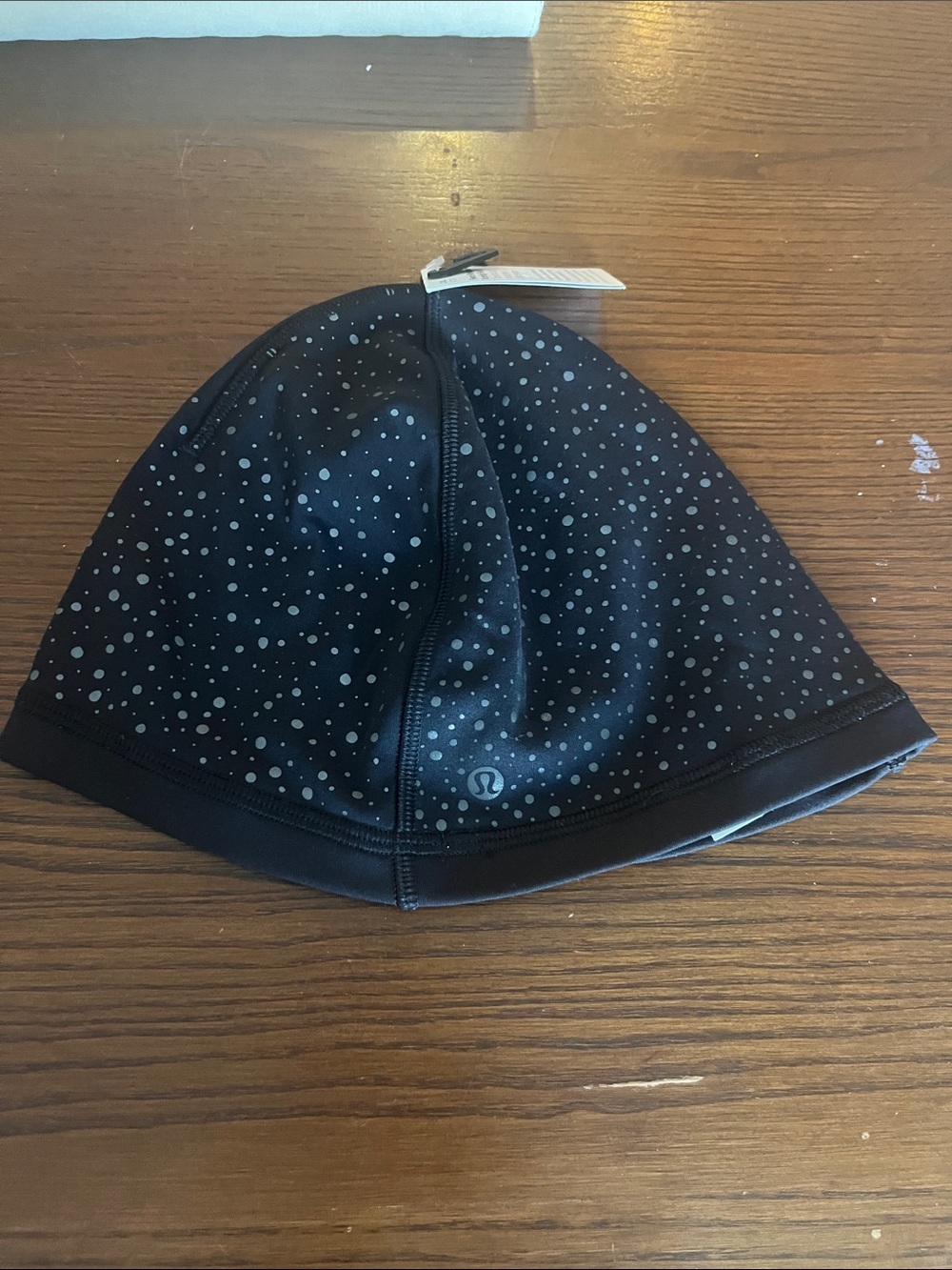 lululemon athletica Black Reflective Dot Beanie